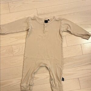 Wooly Doodle 2T WD cotton/wool/bamboo Romper in Cream